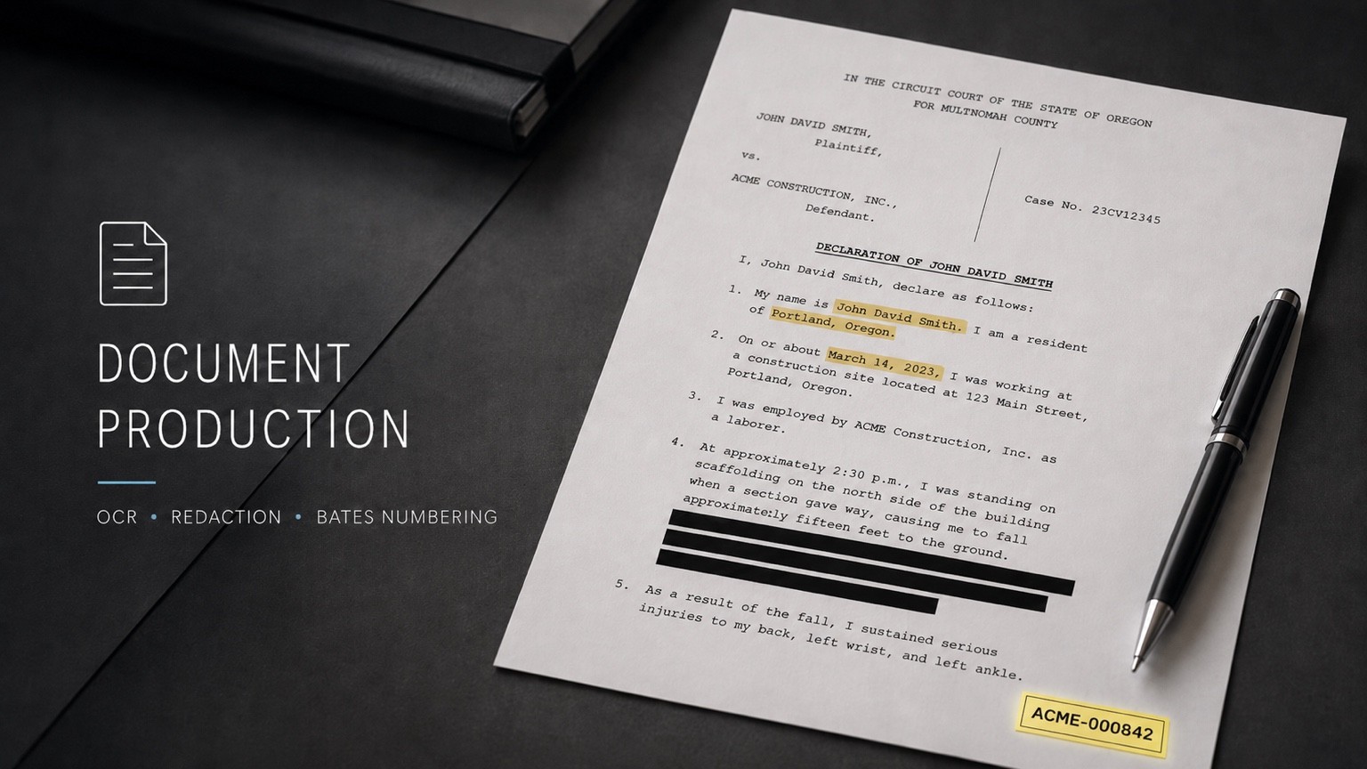 Document processing service image